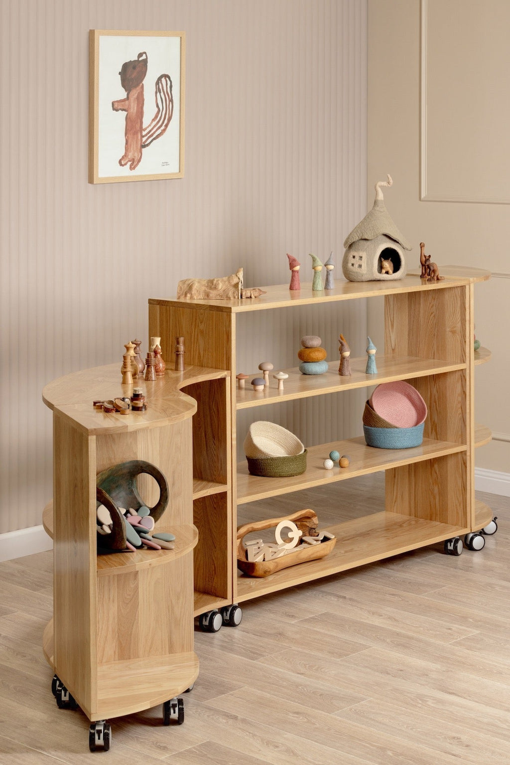 Ash Flexispace Quarter Circle