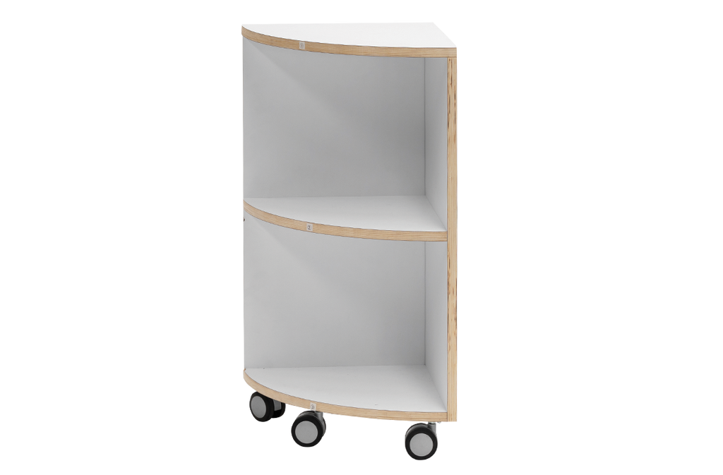 Flexispace Quarter Circle White