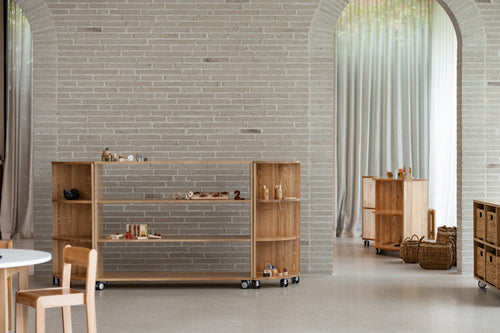 Ash Flexispace Shelf Open Back Tall