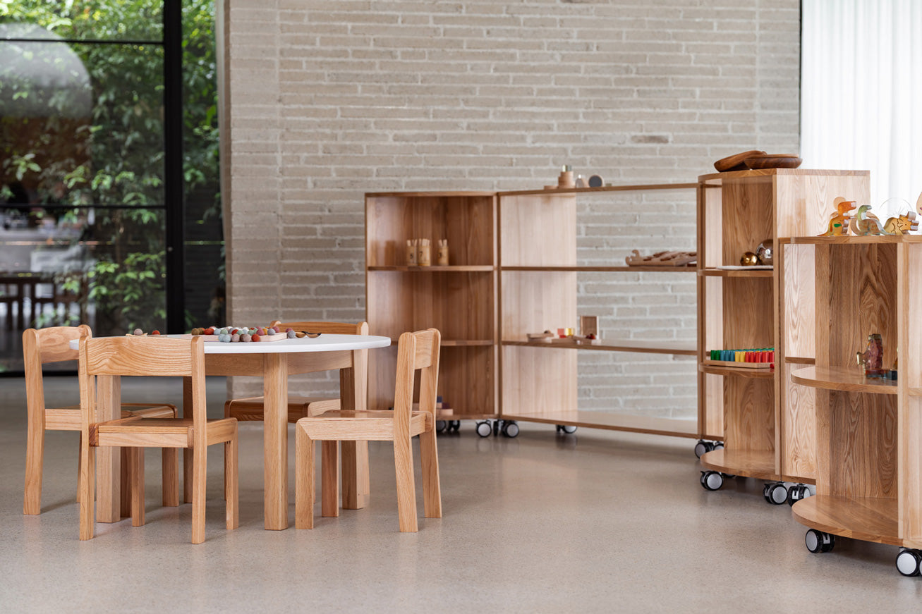 Ash Flexispace Shelf Open Back Tall