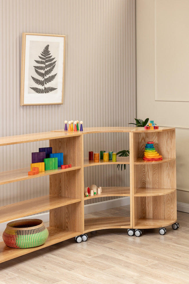 Ash Flexispace Shelf Open Back Tall