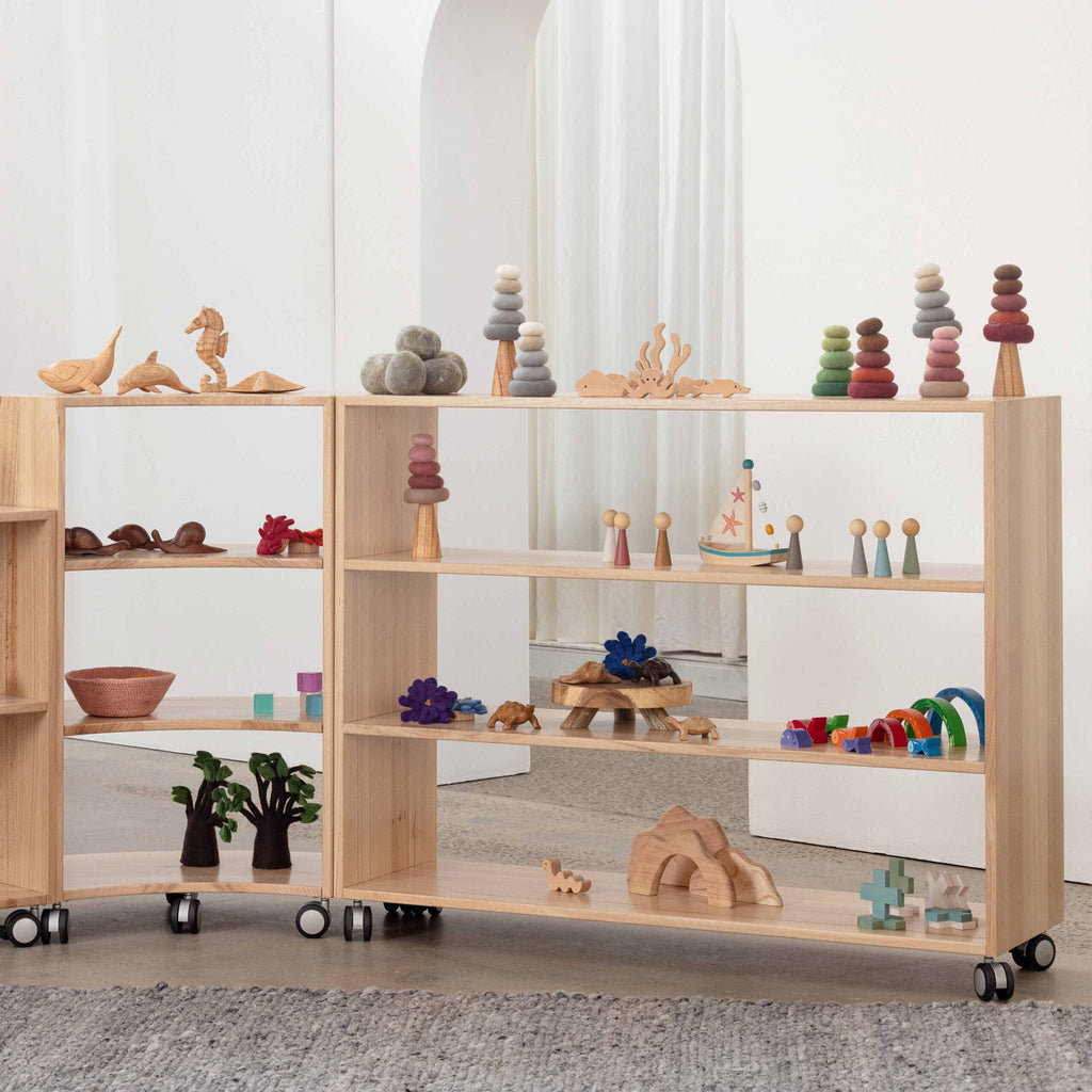 Ash Flexispace Shelf Open Back Tall