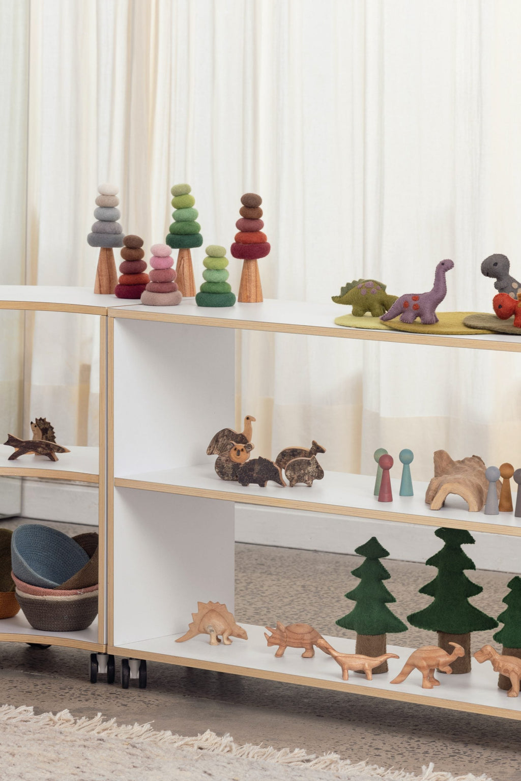 Flexispace Shelf Open Back (Tall) White