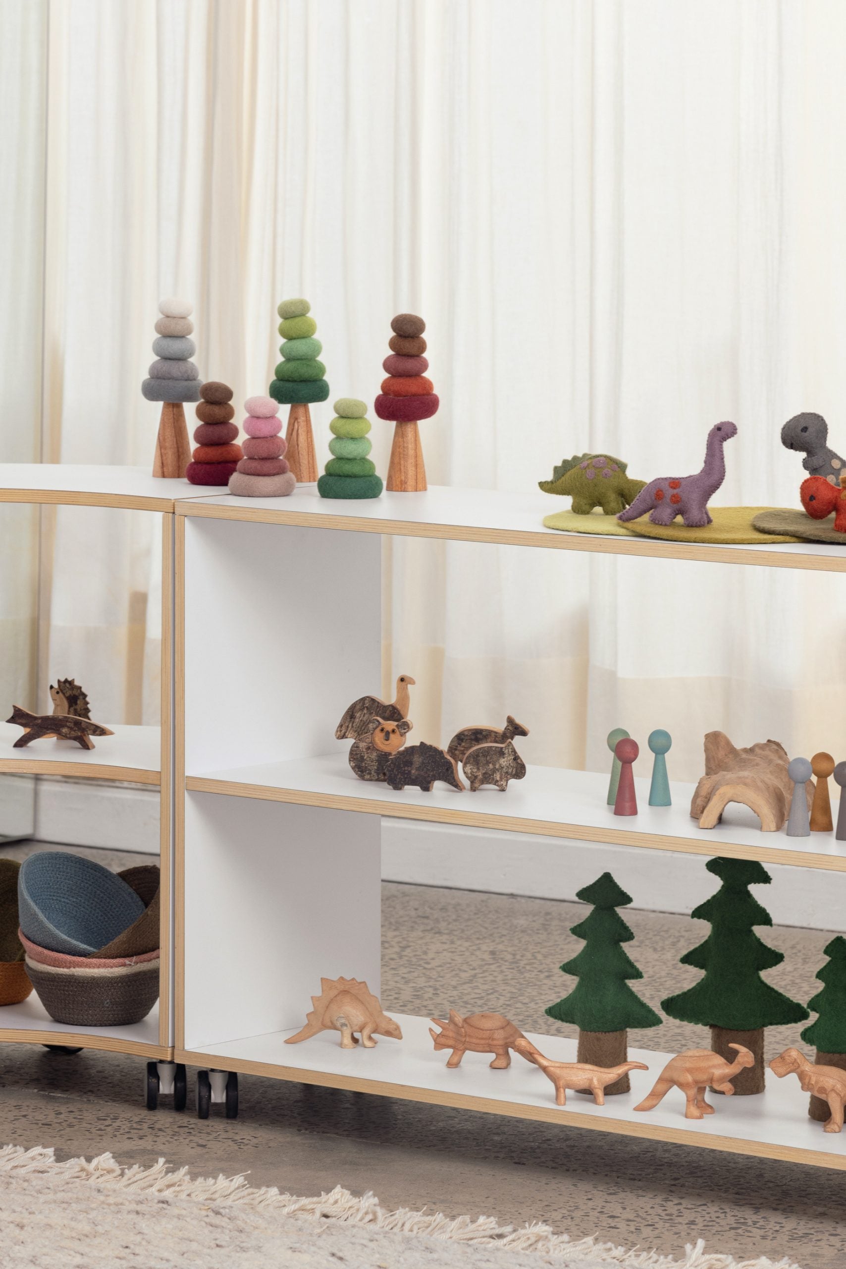 Flexispace Shelf Open Back (Tall) White