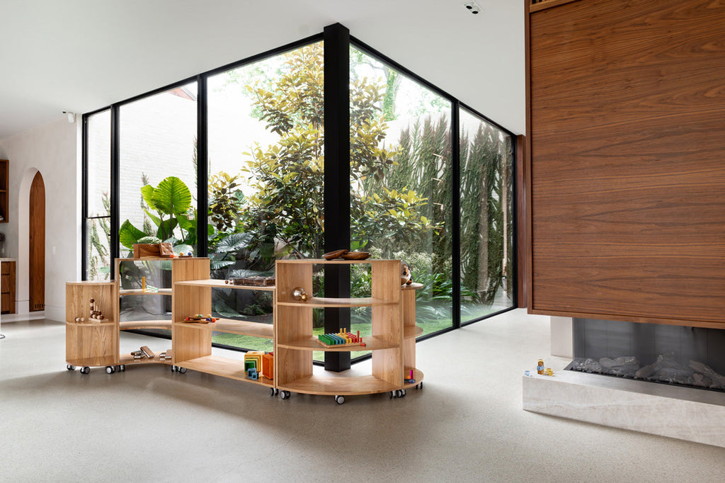 Ash Flexispace Quarter Circle Tall