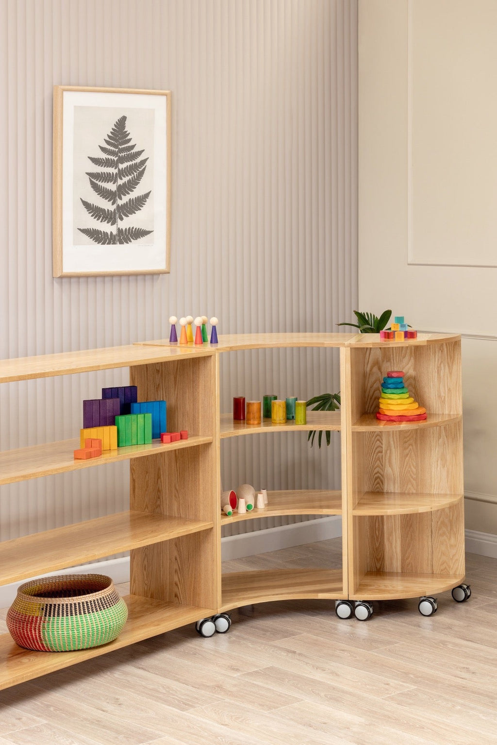 Ash Flexispace Quarter Circle Tall