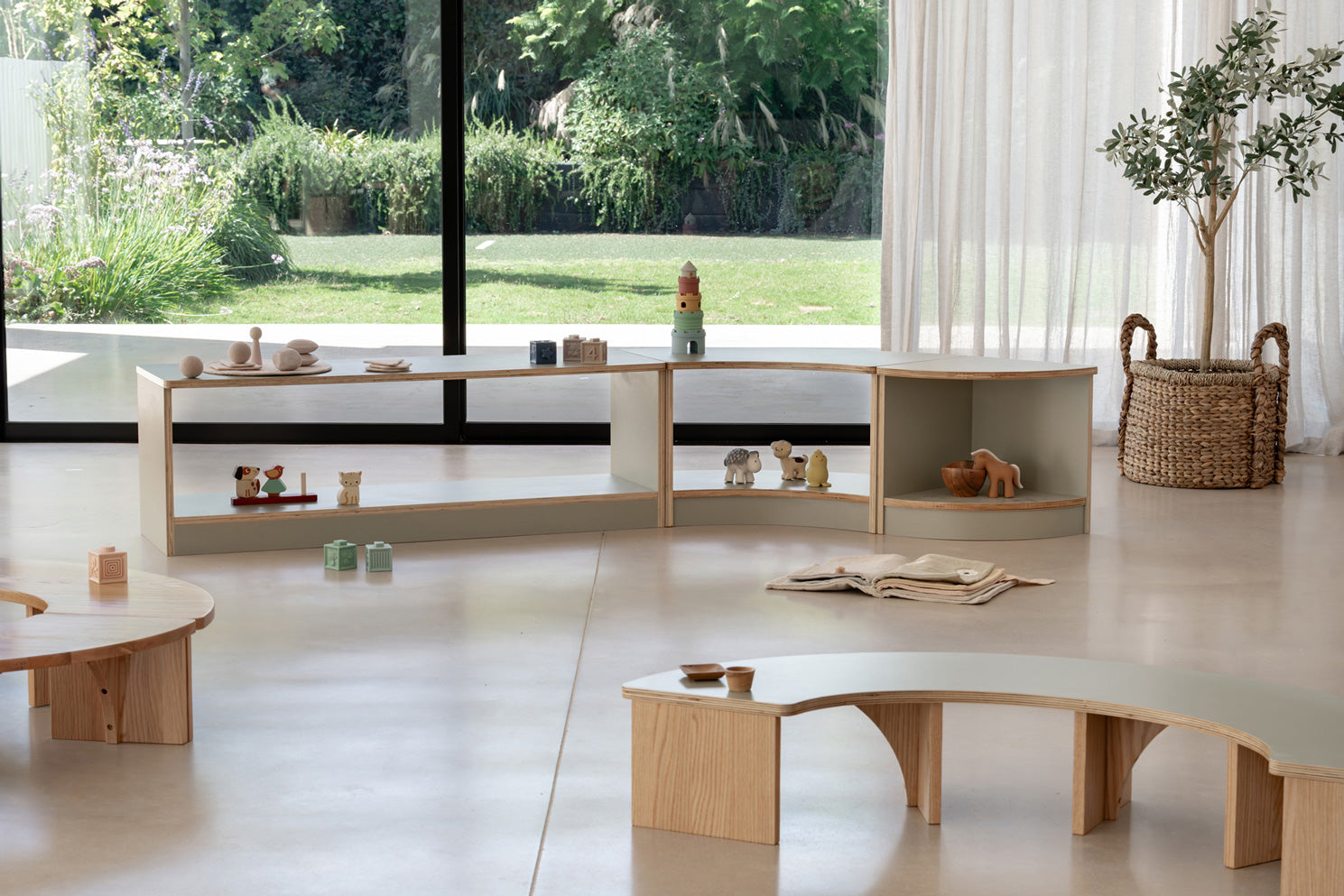 Baby Flexispace Open Sage
