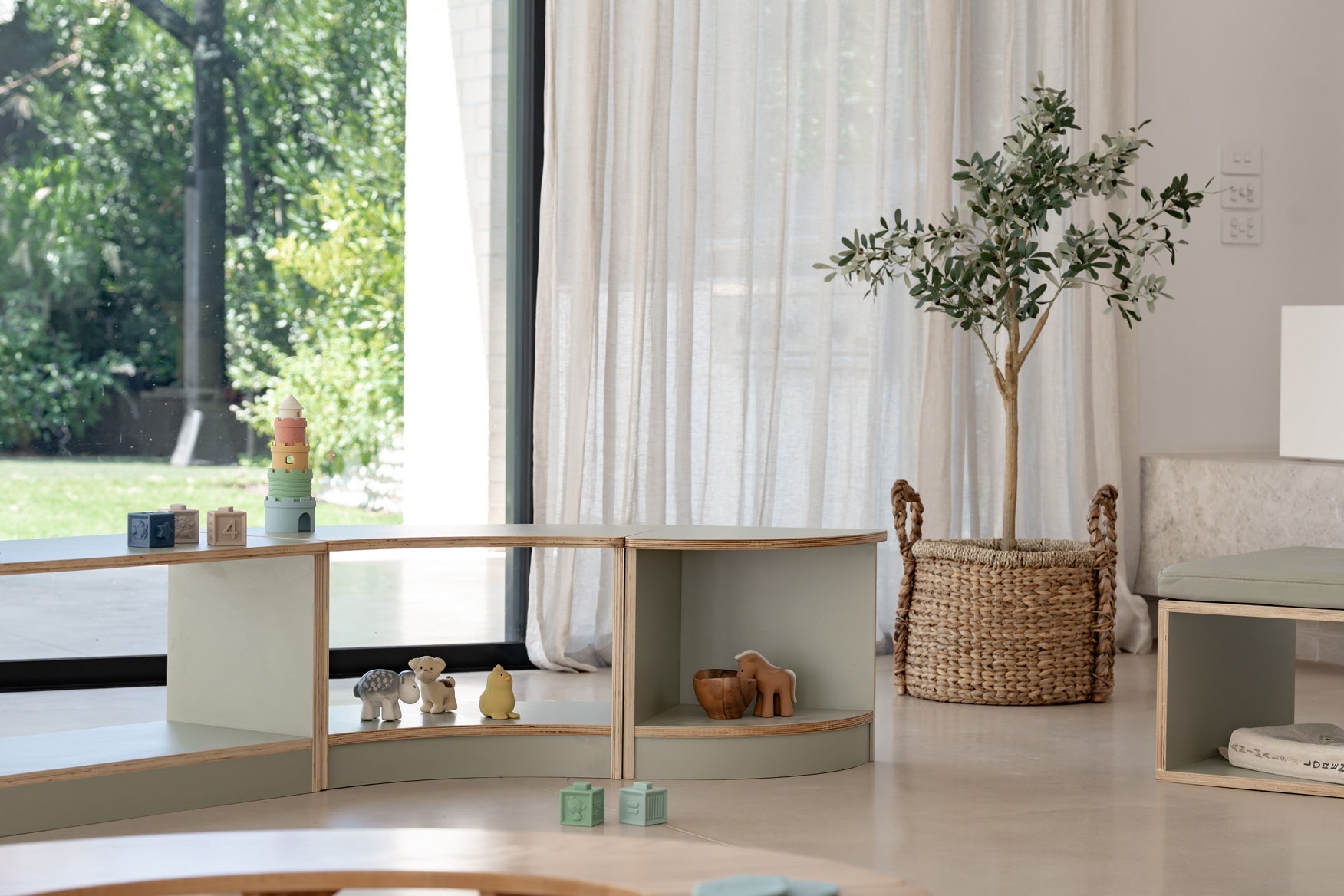 Baby Flexispace Quarter Circle Sage