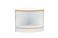 Baby Flexispace Quarter Circle White