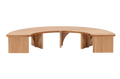 Ash Half Circle Baby Table