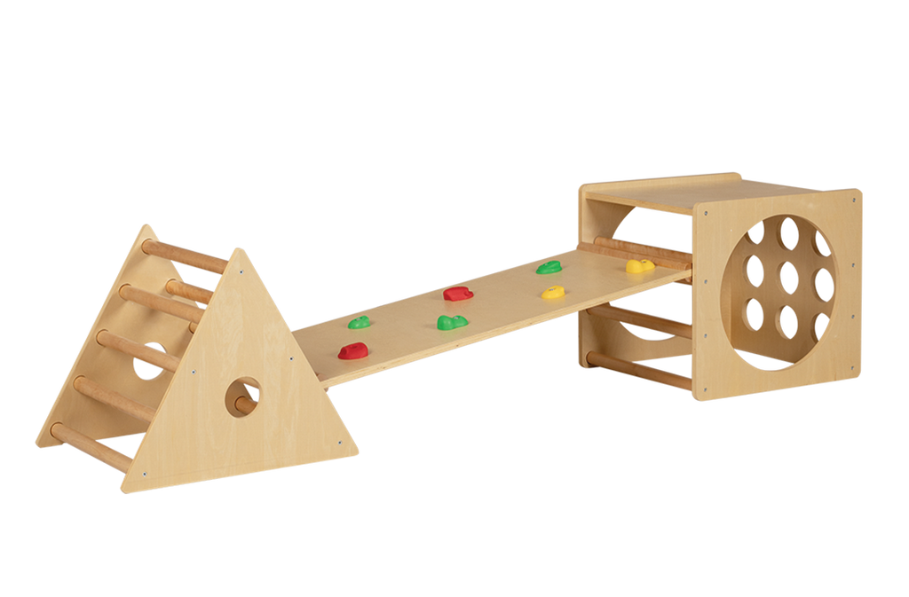 Pikler Rock Wall, Box & Triangle