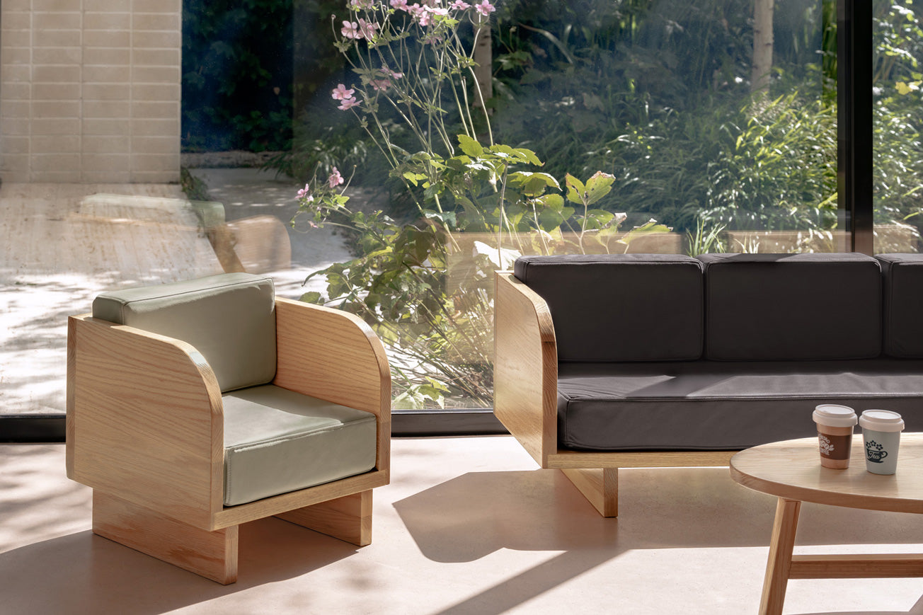 Oak Tish Sofa