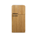 Oak Fluted Fridge
