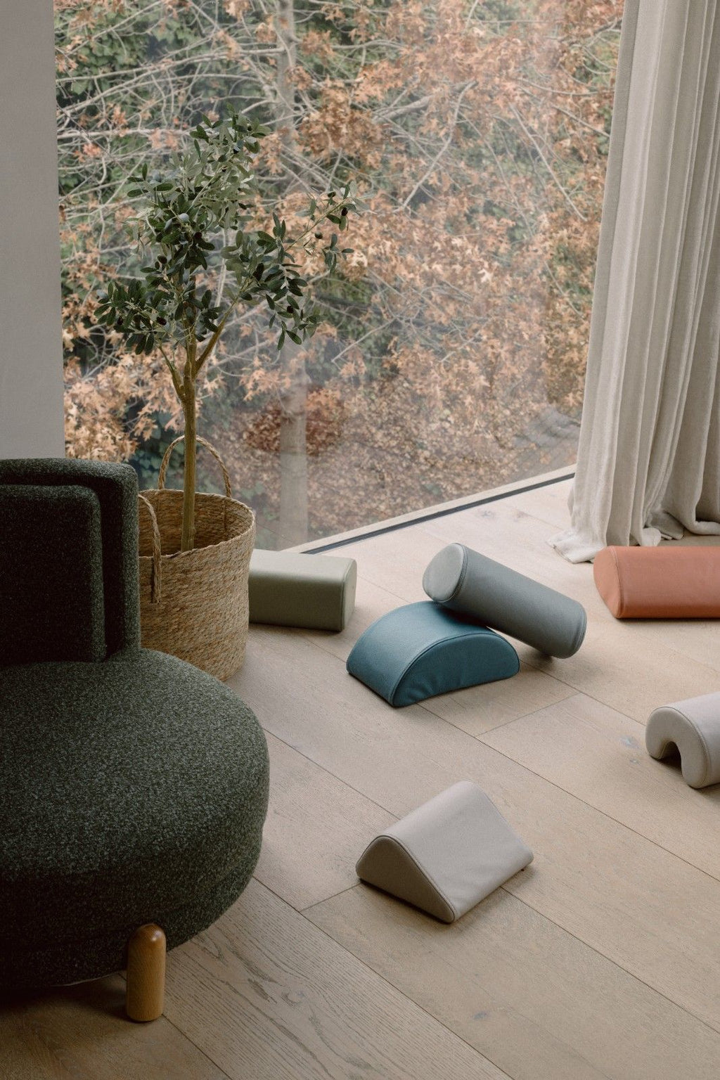 Organic Foam Shapes