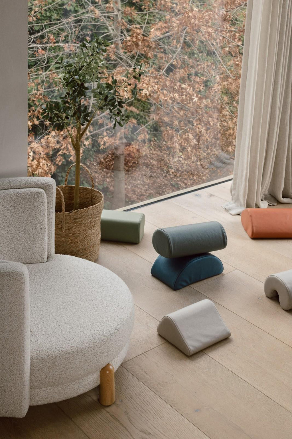 Organic Foam Shapes