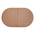 Oval Quilted Playmat – Tan