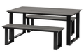 U-Frame Rectangle Table & Benches