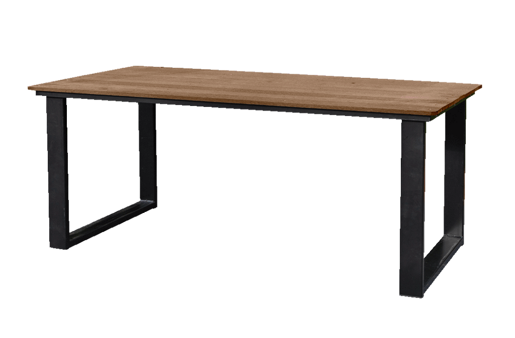 Jarrah U-Frame Outdoor Table