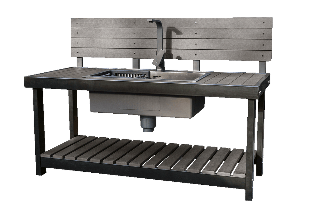 Mud Kitchen With Backboard