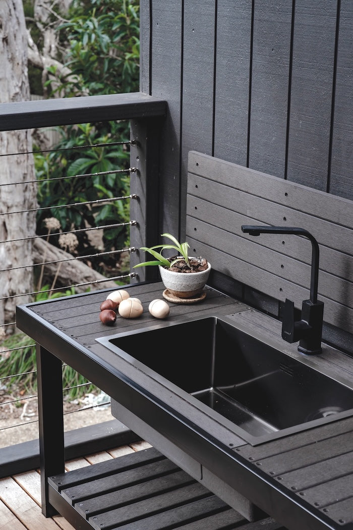 Mud Kitchen With Backboard