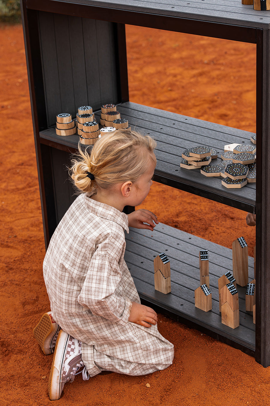 Outdoor Storage Shelf Charcoal