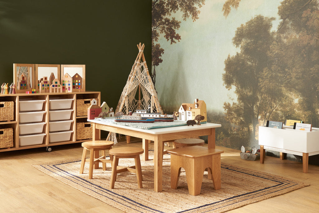Combination Rectangle Table 1200x23.6 in