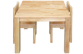 Timber Square Table & Chairs Set