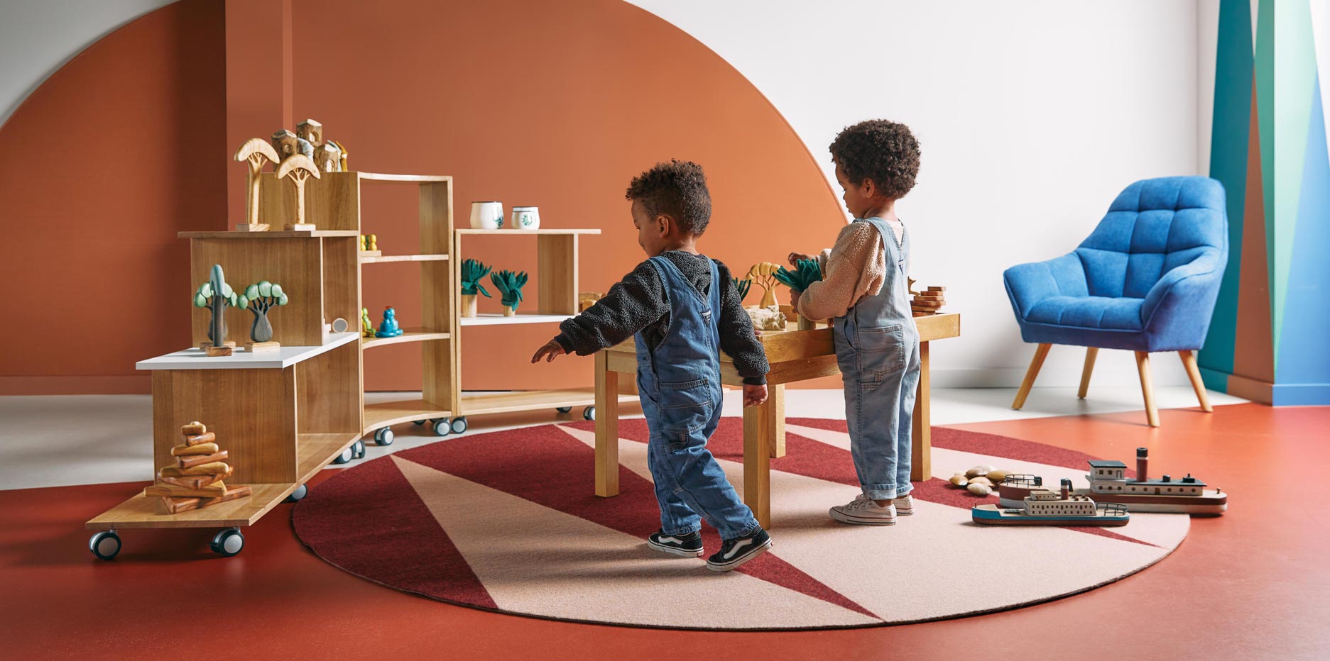 Tas Oak Flexispace Tiered Set 3