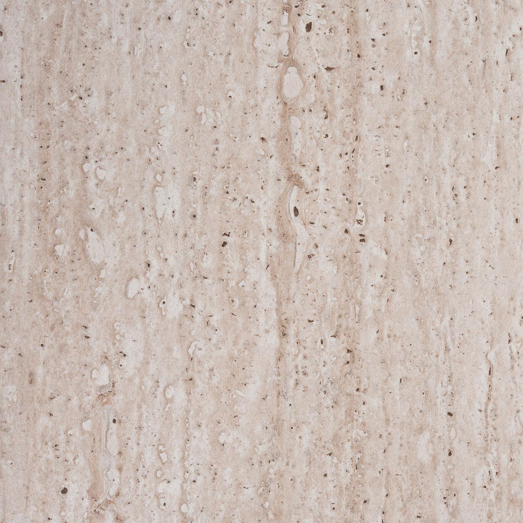 Travertine Fluted Oval Table & Bench Set