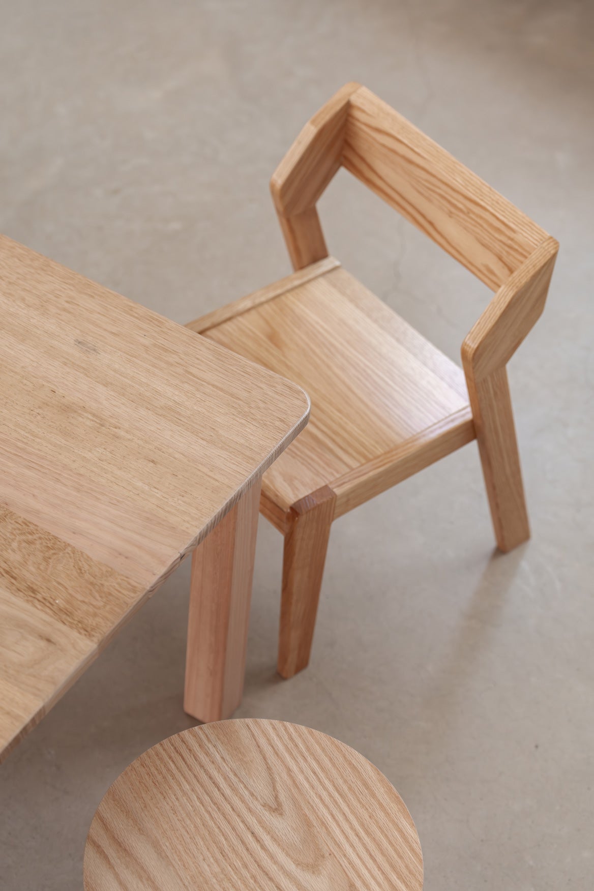 Tas Oak Hardwood Rectangle Table 1200x23.6 in