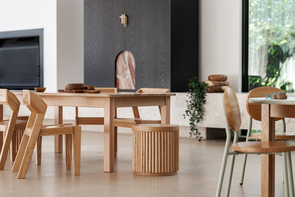 Tas Oak Hardwood Rectangle Table 1200x23.6 in