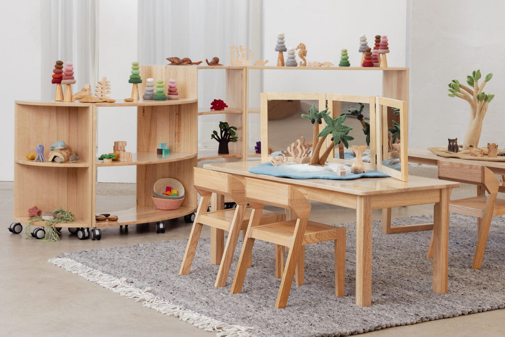 Tas Oak Hardwood Rectangle Table 1200x29.5 in
