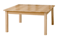 Tas Oak Hardwood Square Table