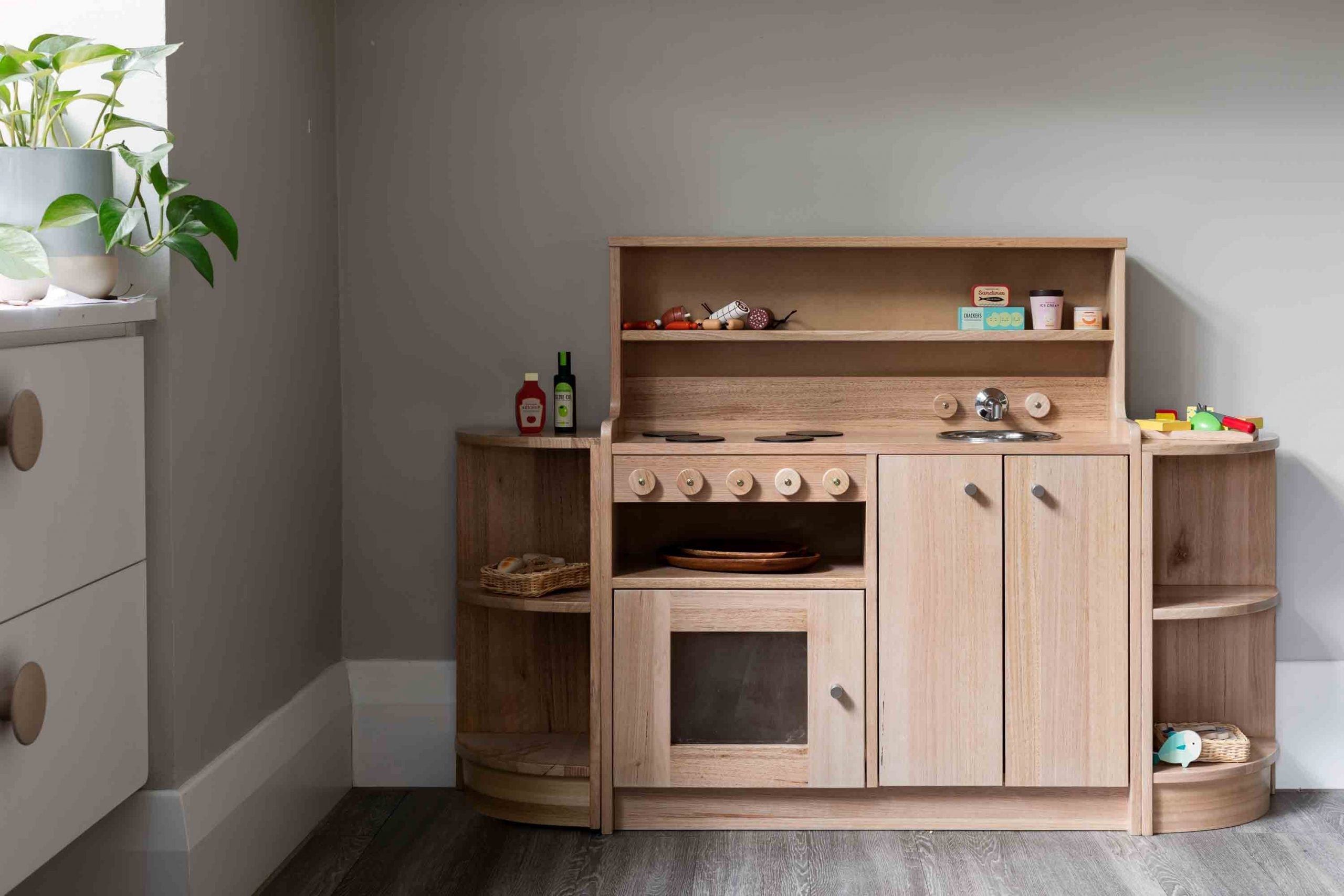 Tas Oak 3 In 1 Kitchen Unit