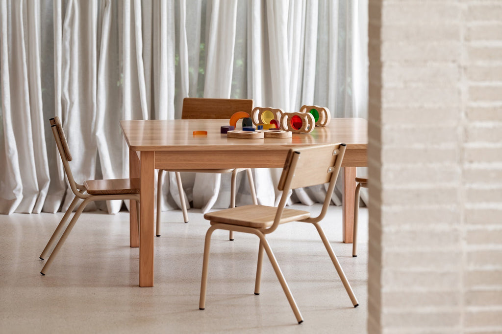 Tas Oak Hardwood Stackable Chair