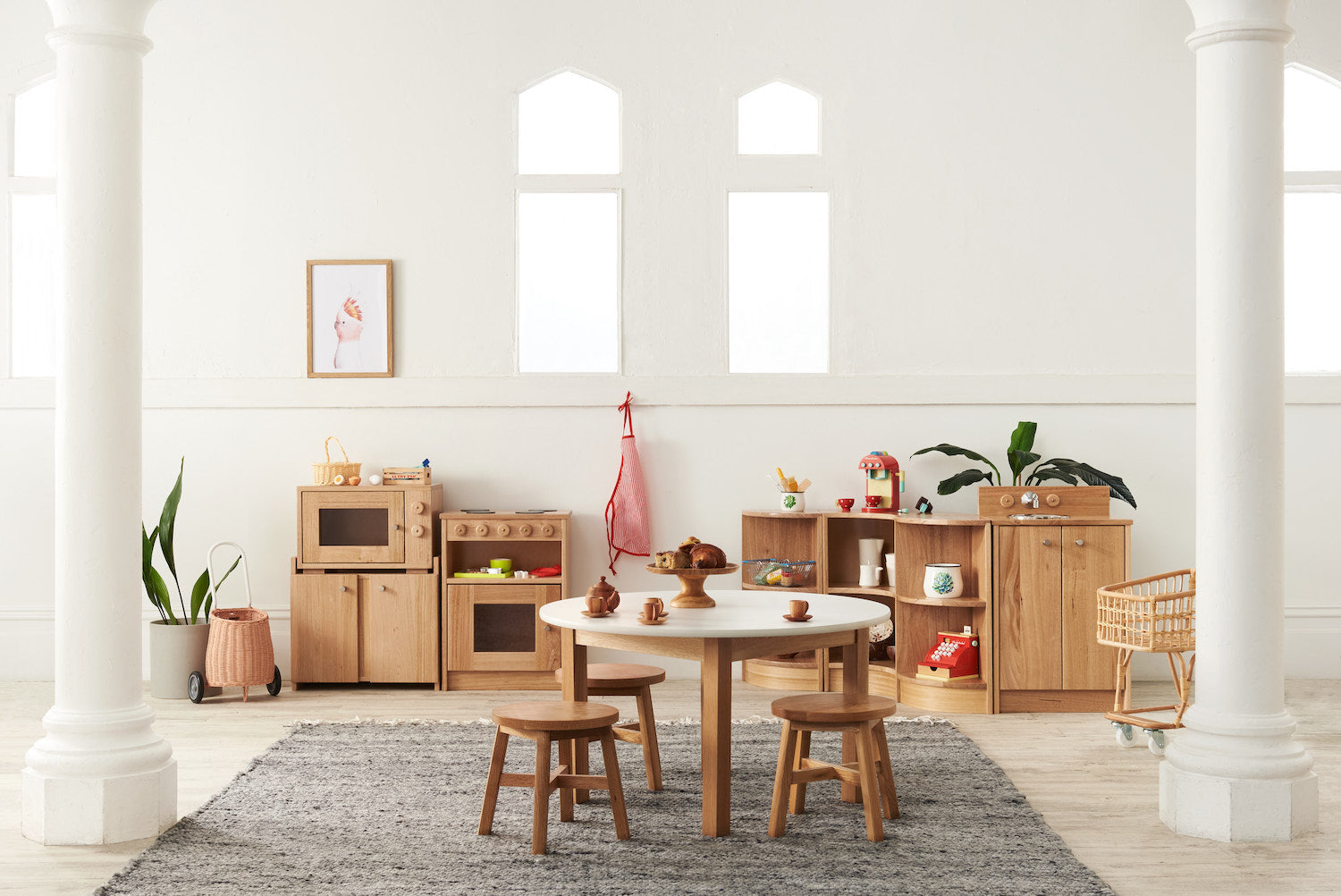 Tas Oak Kitchen Set of 4